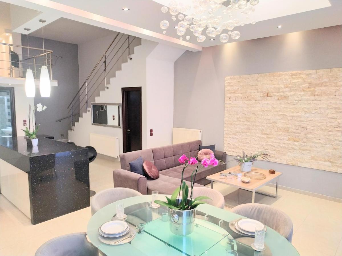 Luxury Apartment With Sea View Near Kallithea Koskinou  ภายนอก รูปภาพ