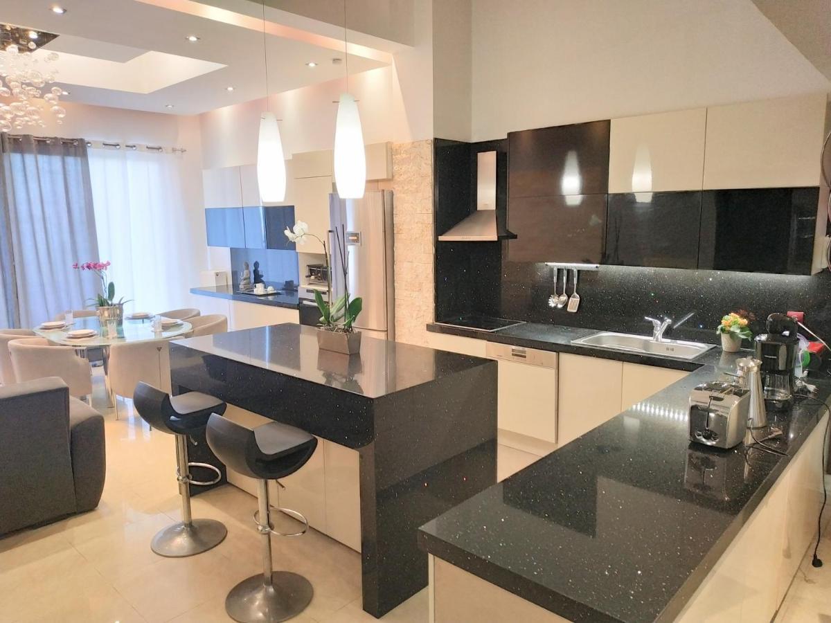 Luxury Apartment With Sea View Near Kallithea Koskinou  ภายนอก รูปภาพ