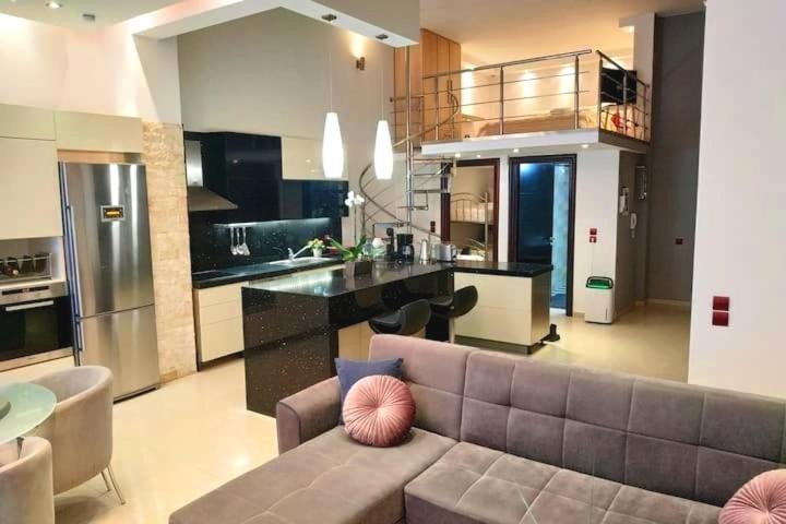 Luxury Apartment With Sea View Near Kallithea Koskinou  ภายนอก รูปภาพ